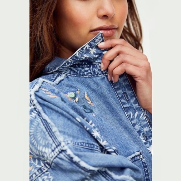 Free People Marrakesh Embroidered Top - Picture 4 of 8